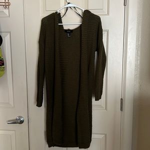 Hunter Green Cardigan